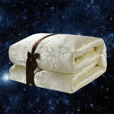 100% Silk Comforter Mulberry Blanket Quilt Duvet Twin Size Handmade Silk Filler - Image 1 of 4