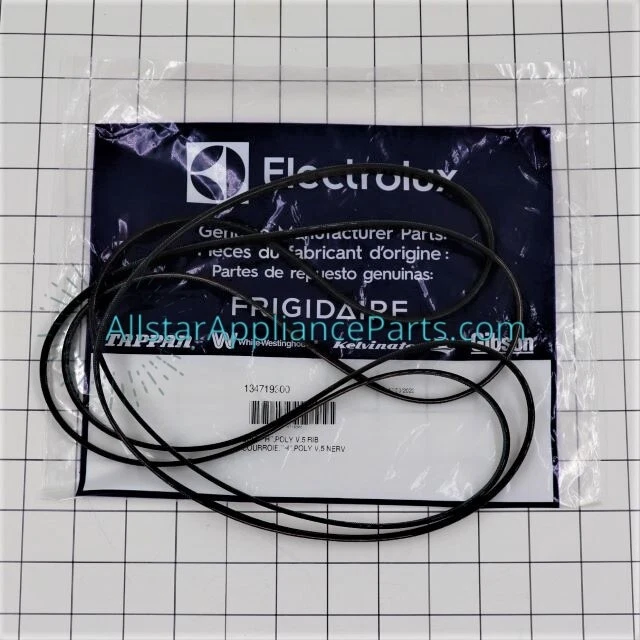 Dryer Belt 134719300 Electrolux Frigidaire Ap4368788 Ps2349294