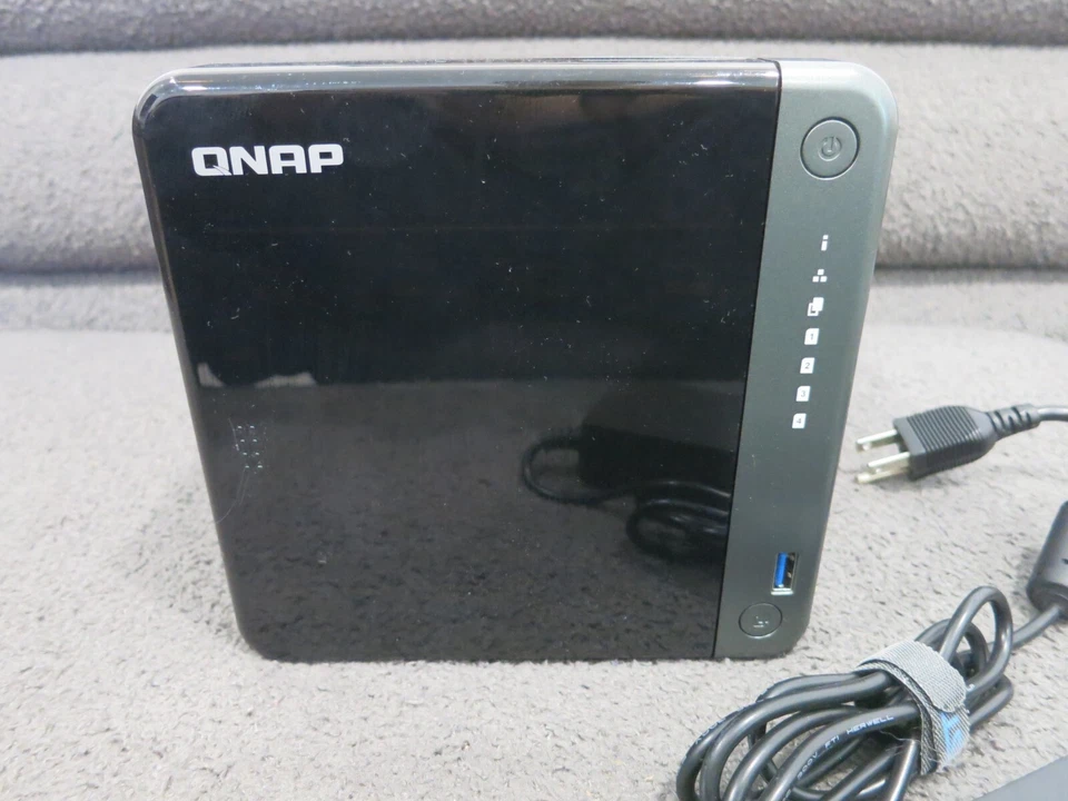 QNAP TS-453E-8G 4-Bay NAS w/20 Gb RAM, 16 TB Seagate IronWolf Storage - Image 1 of 4