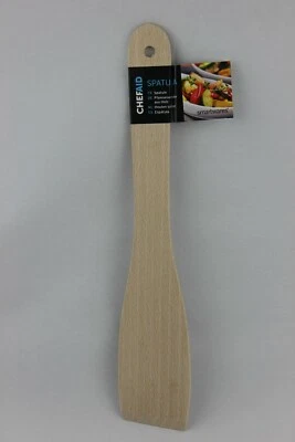 Espátula de madera para cocinar porción utensilio para freír herramienta ayuda para chef FSC madera de haya Foto 1 de 4
