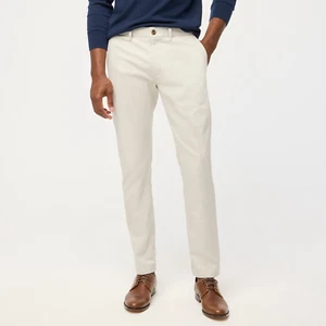 NWT $79 J CREW Flex Slim-fit Chino Pant  White   Men's 32 x 34 - Picture 1 of 8