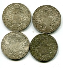 austria 4 x 1780x thalers