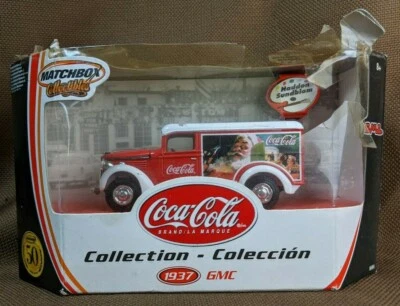 Matchbox Coca-Cola Collection 1937 GMC Haddon Sundblom Diecast Model Coke Santa - Image 1 of 4
