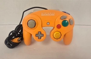 Nintendo Game Cube Controller OEM Spice Orange RARE *Tested & Works* - Picture 1 of 2
