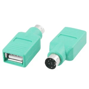 I59 PS2 auf USB Adapter – Tastatur & Maus Konverter, PS2 Stecker zu USB Buchse - Afbeelding 1 van 10