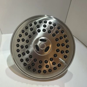 Brushed Nickel 3-Function Shower Head Replacement   Open Box !!NEW!! - Picture 1 of 2