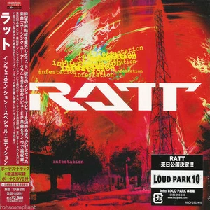 RATT - Infestation + Ratt EP Live - Japan CD+DVD - RATT'N LIVE - RRCY-29224/5 - Imagen 1 de 1