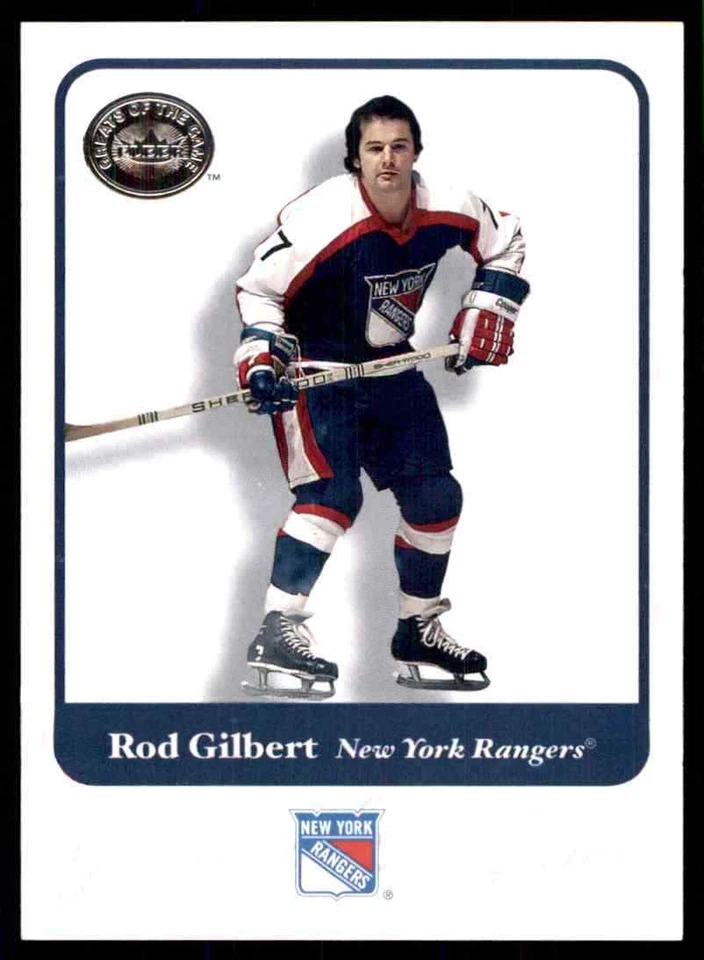 2001-02 Fleer Greats Of The Game Rod Gilbert #23 - Image 1 of 2