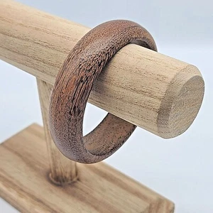 Brazalete de madera marrón simple - Imagen 1 de 6