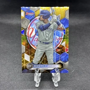 2023 Bowman Best Baseball Roderick Arias GOLD /50 NEW YORK YANKEES - Picture 1 of 11