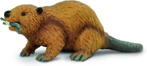 Safari Ltd. Beaver Figurine - Detailed 4" Plastic Model Figure - Fun Educational - Picture 1 of 9
