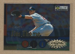 1998 UD Collectors Choice Crash The Game WIN redemption Jim Thome Indians