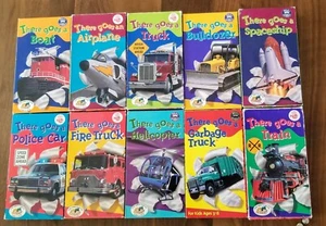 Lot Of 10 Kid Vision There Goes A ...Live VHS Videos For Kids Series - Picture 1 of 11