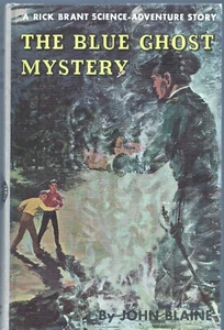 Rick Brant #15 Blue Ghost Mystery by John Blaine Grosset Dunlap 1960 Reprint HC - Picture 1 of 3