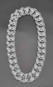 Designer PONO Italy Massive Lucite Runway Couture Statement Halskette 2003/04 - Bild 1 von 8