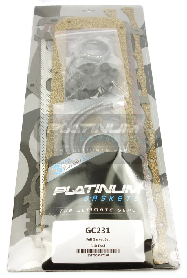 FULL GASKET SET KIT FOR FORD FALCON XY XA XB XC XD XE XF 302 351 4V CLEVELAND - image 1 of 1