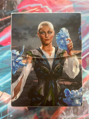 MTG Adaptive Enchantment Commander 2018 Deck Plus Estrid Deck Box, All Sleeved - Image 1 of 4