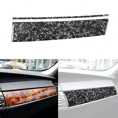 Forged Carbon FIber Co-pilot Dashboard Panel Cover Trim For BMW X5 E70 2007-2009 - image 1 of 4