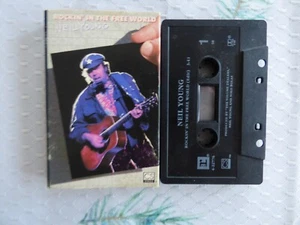 Neil Young Rockin' In The Free World Cassette Single 1989 Vg++ - Picture 1 of 2