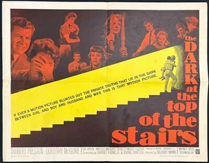 Dark at the Top of the Stairs ORIGINAL US Half Sheet Film Poster Robert Preston - Picture 1 of 9