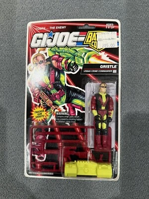 GI Joe Battle Corps GRISTLE 1992 Vintage Sealed Action Figure Cobra Enemy New - Image 1 of 4