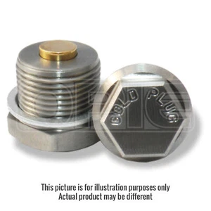 Gold Plug MP07 Magnetic Oil Drain Sump Plug MP-07 - Picture 1 of 2
