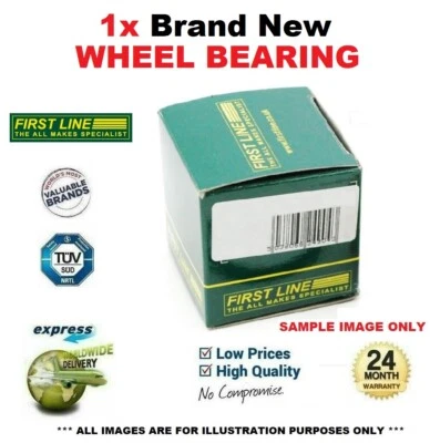 1x Front Axle WHEEL BEARING for TOYOTA CARINA E Saloon 1.6 1995-1997 - Image 1 of 4