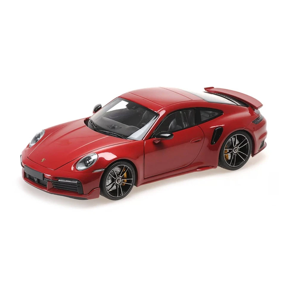 PORSCHE 911 (992) TURBO S COUPE SPORT DESIGN - 1:18 SCALE MODEL CAR - image 1 of 1