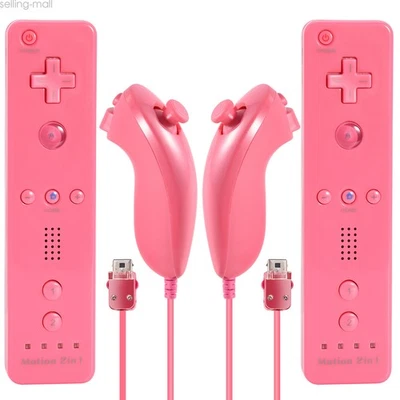 Wii Remote Controllers Compatible for wii and Wii U with Built in Motion Plus - Image 1 of 4