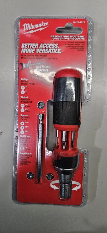 Milwaukee 48-22-2322 Ratcheting Multi-Bit Driver - Image 1 of 1