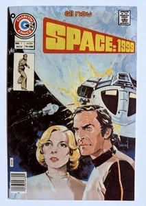 Cómics de Charlton de la Edad de Bronce Space 1999 #1 1975 primera serie de televisión de ciencia ficción grado medio - Imagen 1 de 2