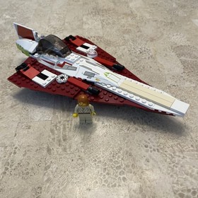 LEGO Star Wars: Jedi Starfighter (7143) Near Complete Only Missing 3 Pieces