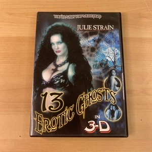 13 Erotic Ghosts in 3-D DVD Rare Dark Erotic Horror Julie Strain RARE HTF - Foto 1 di 4