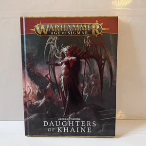 Warhammer AOS Order Battletome Daughters Of Khaine HB Book Games Workshop - Imagen 1 de 5