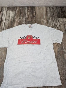 New Bristol Tennessee T Shirt King Of Tracks Tennessee Size Large Woman's Teen - Picture 1 of 10