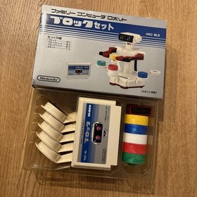 Nintendo Famicom Robot Block HVC-BLS Family Computer from JAPAN Tested Rare