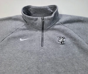 Nike Bolos Verde Halcones Pullover Hombres XL 1/4 Cremallera Sudadera Bolsillos Uso Limitado - Imagen 1 de 9