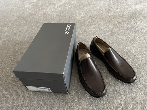Mocassini slip on da guida marroni originali ECCO taglia EU 41 US 7 7 5