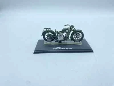 Model Motorcycle Moto Guzzi Sport Green - Edicola - Scale 1:24 - Image 1 of 4