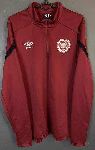 MENS FC HEART OF MIDLOTHIAN 2019/2020 HEARTS SOCCER FOOTBALL SHIRT JERSEY SIZE M Cover