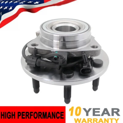 Front Wheel Bearing Hub for 1999-2006 GMC Sierra Chevy Silverado 1500 4WD 515036 - Image 1 of 4