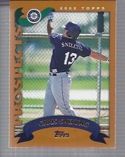 2002 (MARINERS) Topps Traded #T225 Chris Snelling RC