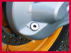 Tapón de aceite de acero inoxidable eje trasero-caja de cambios-tracción trasera para BMW K 1100 RS/LT - Imagen 1 de 3