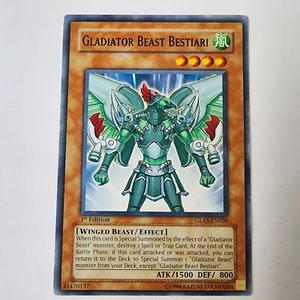 Gladiator Beast Bestiari - GLAS-EN020 - LP - Common - 1st ed - Yugioh - Picture 1 of 2