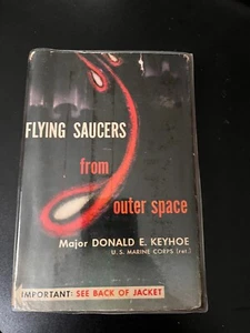 Flying Saucers from Outer Space by Donald Keyhoe Hardcover 1st ed. 1953 NICE - Picture 1 of 6