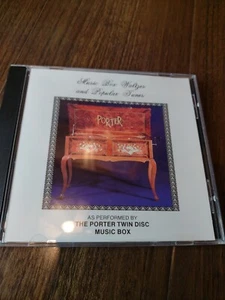 Music Box Waltzes and Popular Tunes by The Porter Twin Disc Music Box CD, 1983 - Imagen 1 de 8