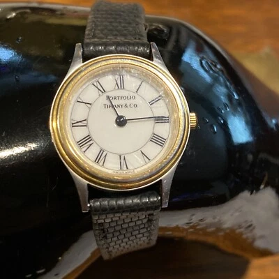 Tiffany & Co Portfolio watch Ladies Womens Watch quartz Swiss Made - Image 1 of 4