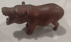 Vintage KENYA Hand Carved Wood Hippo Hippopotamus Folk Art Sculpture kenyan