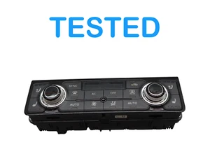 11-18 Audi A8 Quattro Heater A/C Climate Control Unit Panel 4H0820043E Oem - Picture 1 of 10