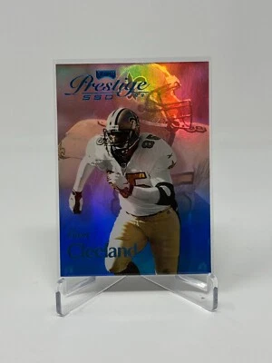 1999 Prestige Football Cam Cleeland Blue Parallel Card #B082 #214/500 - Image 1 of 2